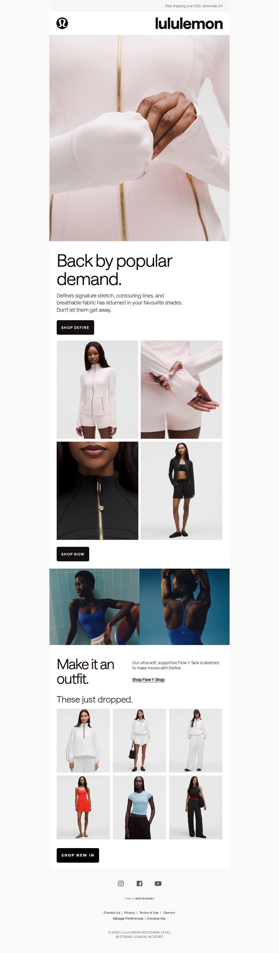 Define’s had a restock.