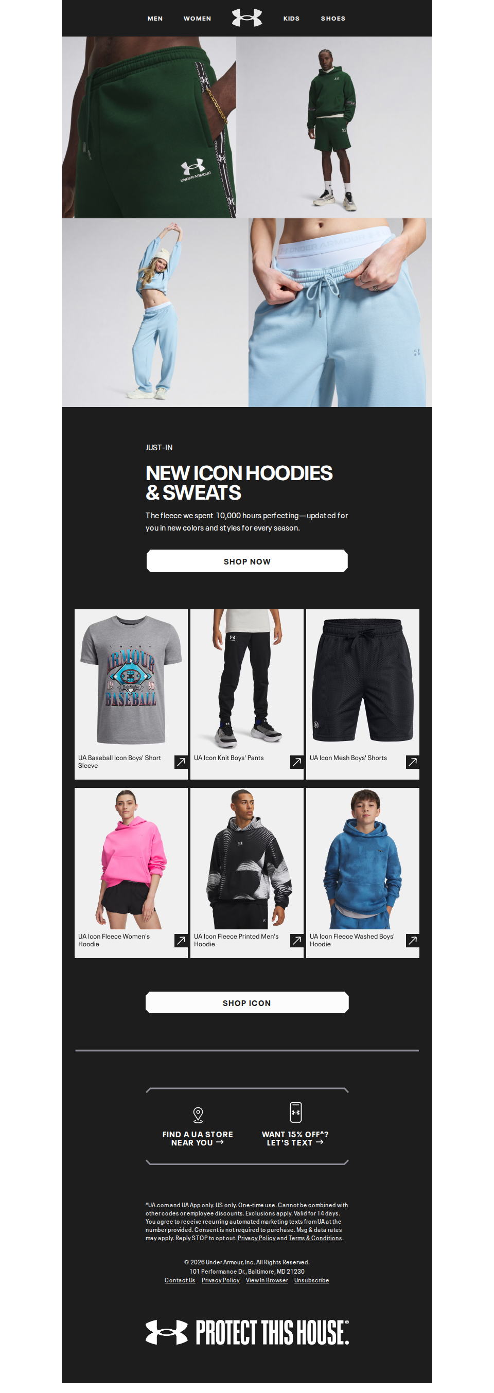 The perfect hoodies & sweats in new colors