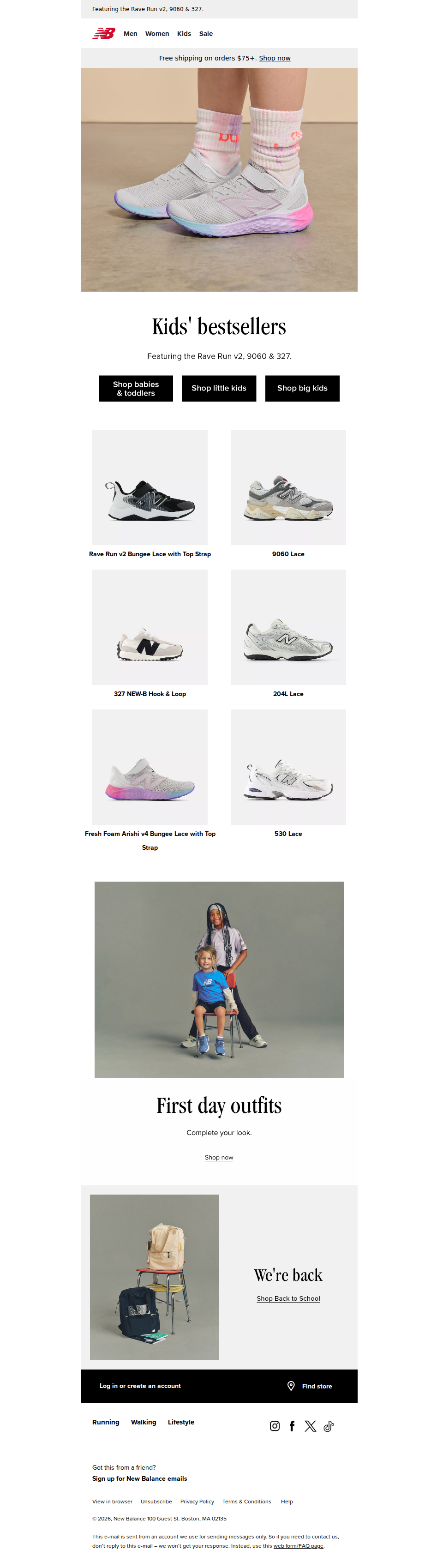 Current kids' bestsellers