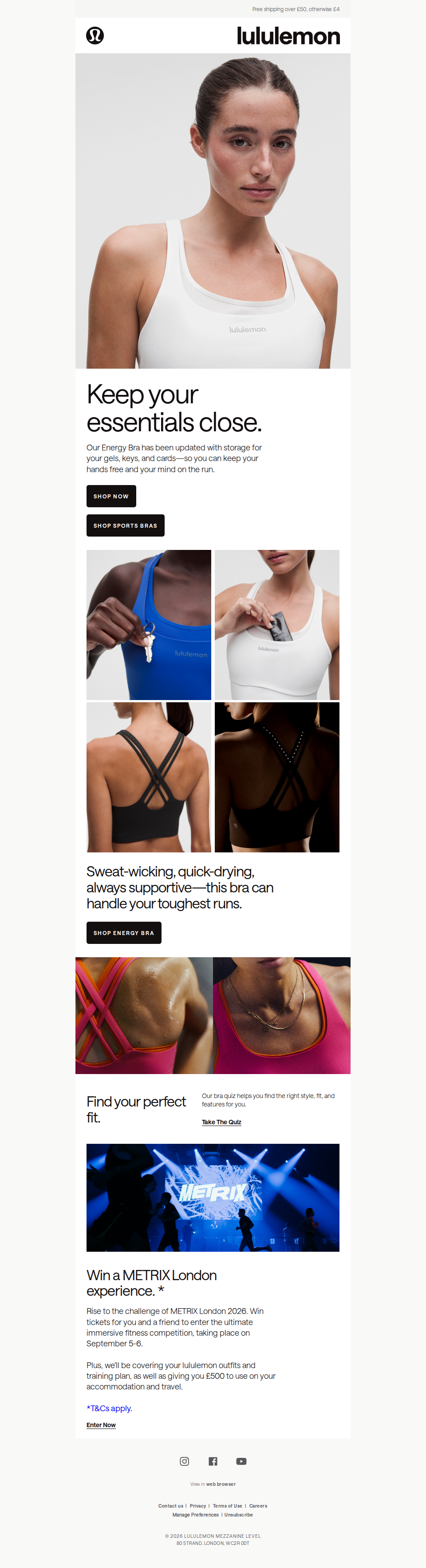 Your favourite bra, upgraded.