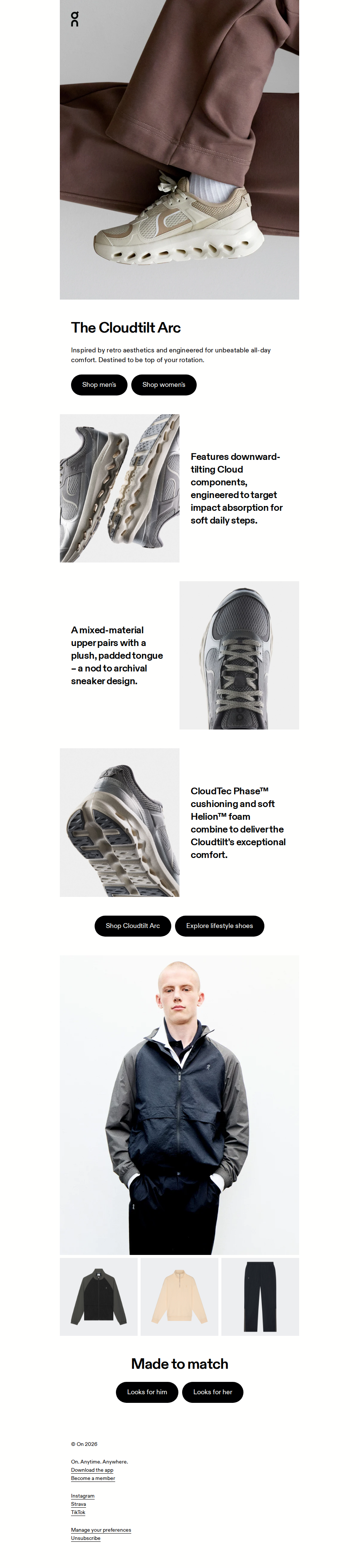 New arrival: The Cloudtilt Arc