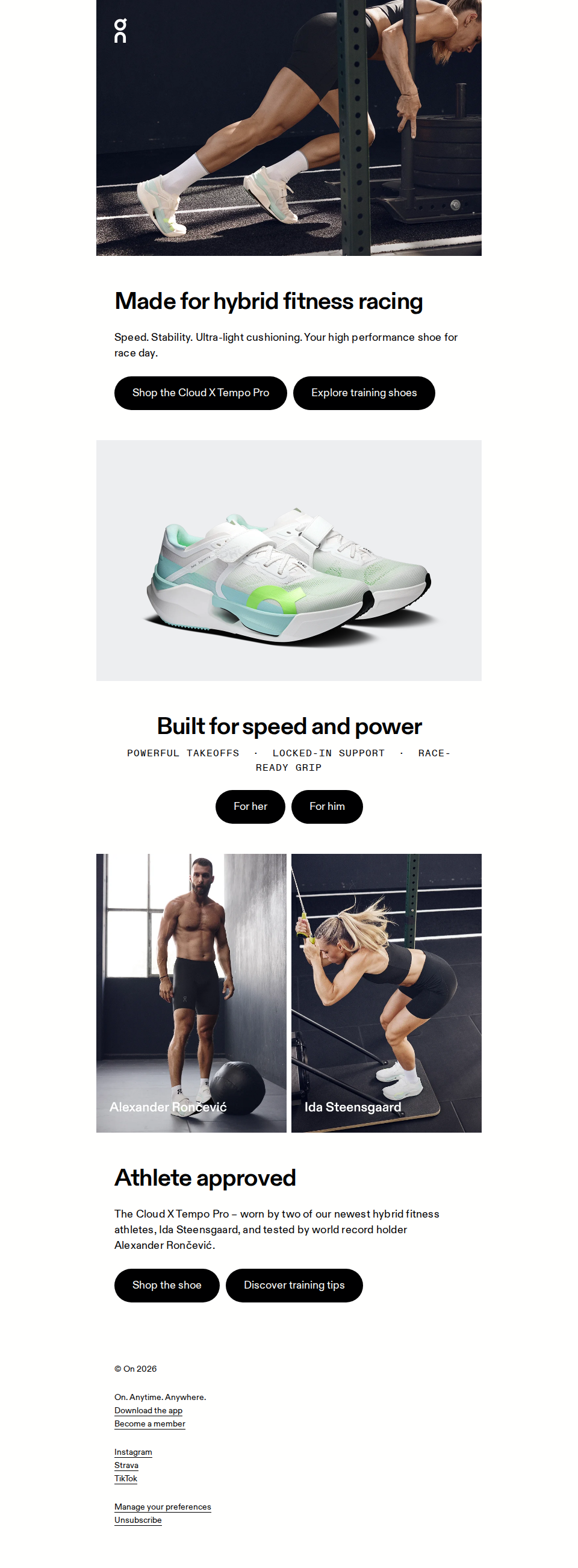 New: The Cloud X Tempo Pro