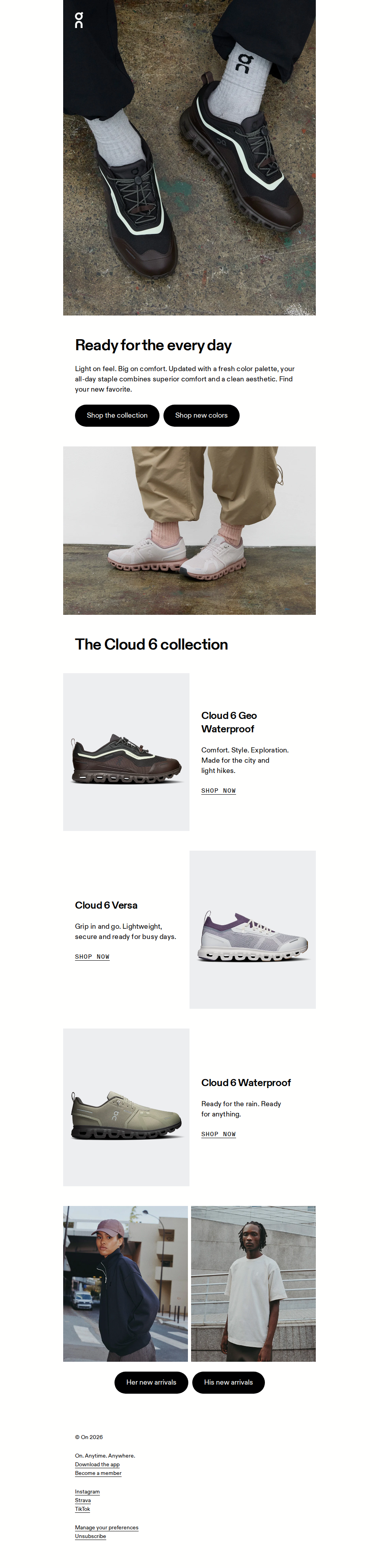 ☁️ The Cloud 6. New colors.