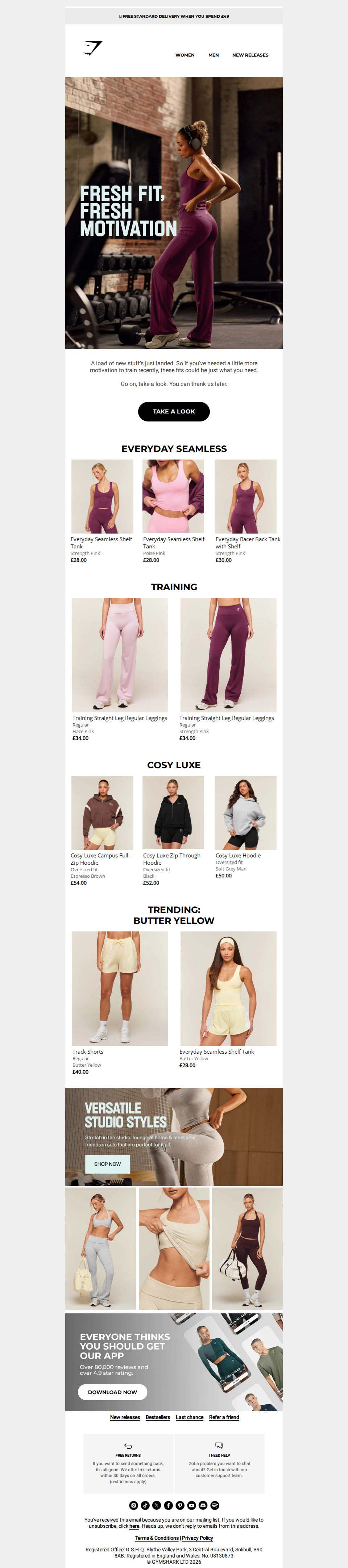 Psst. New stuff’s just landed.