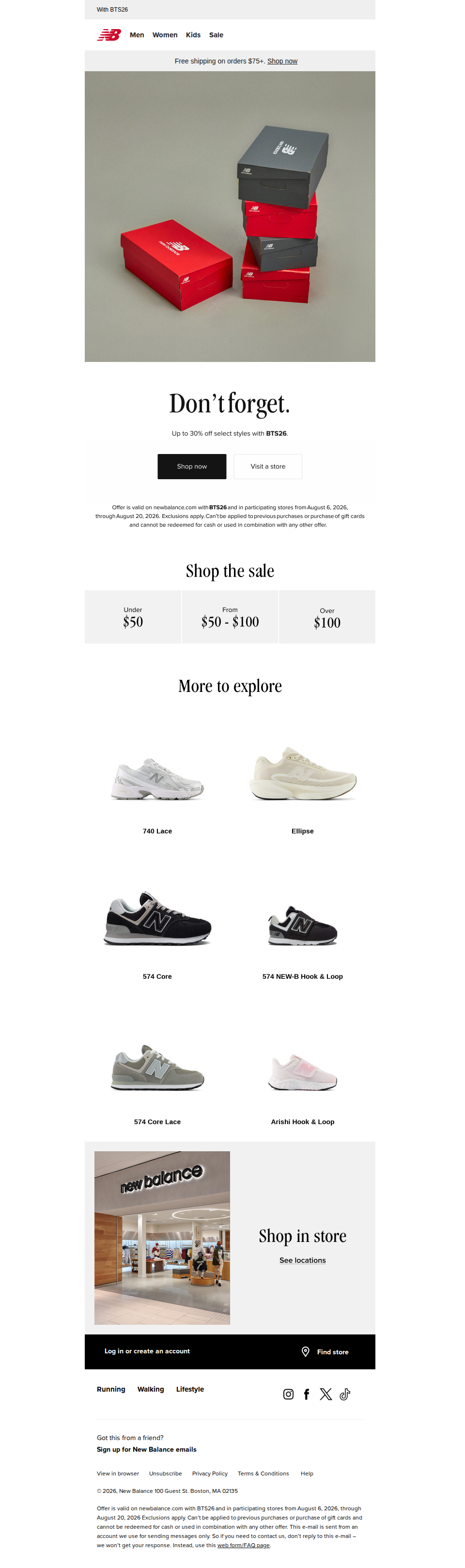 Get up to 30% off select styles, get up to 30% off select styles
