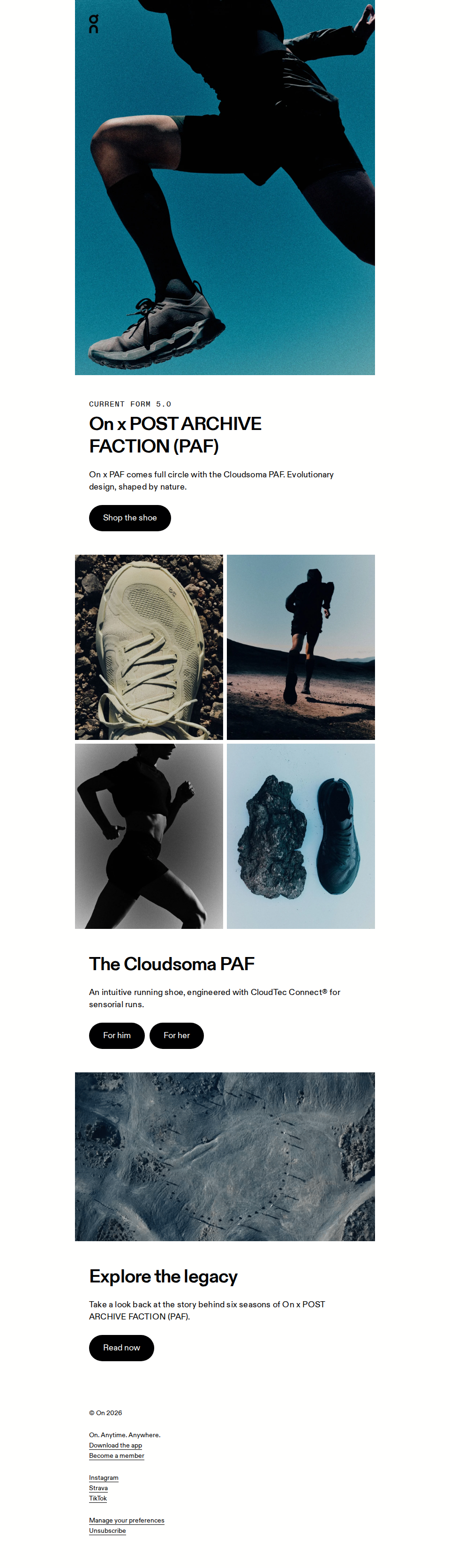 New: On x POST ARCHIVE FACTION (PAF)