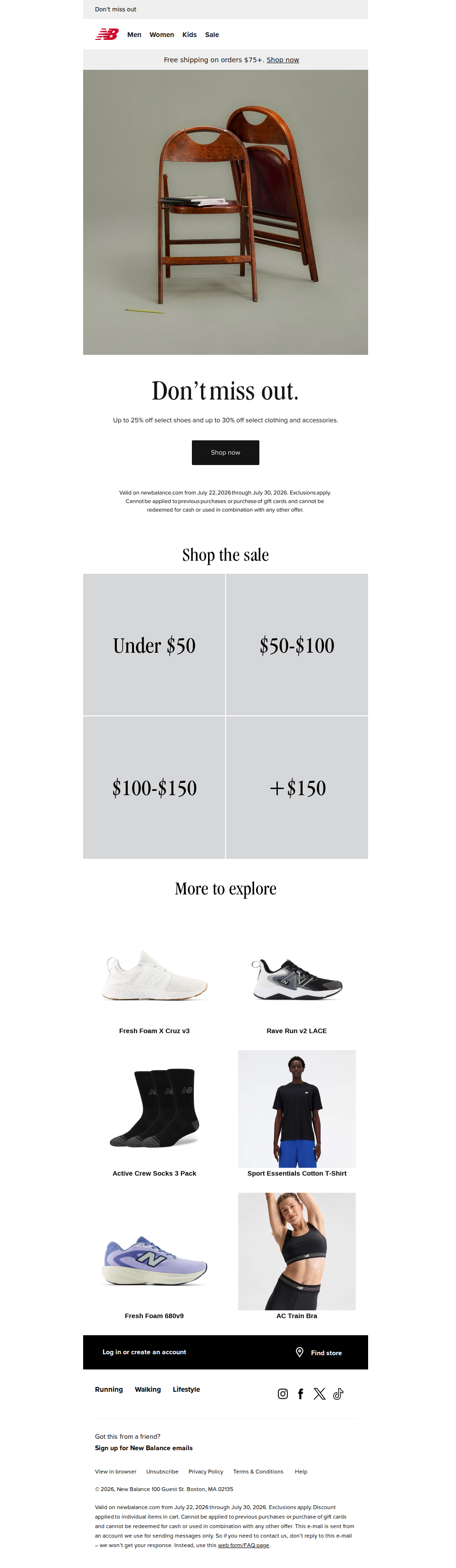 25% off select shoes and more ends soon, 25% off select shoes and more ends soon