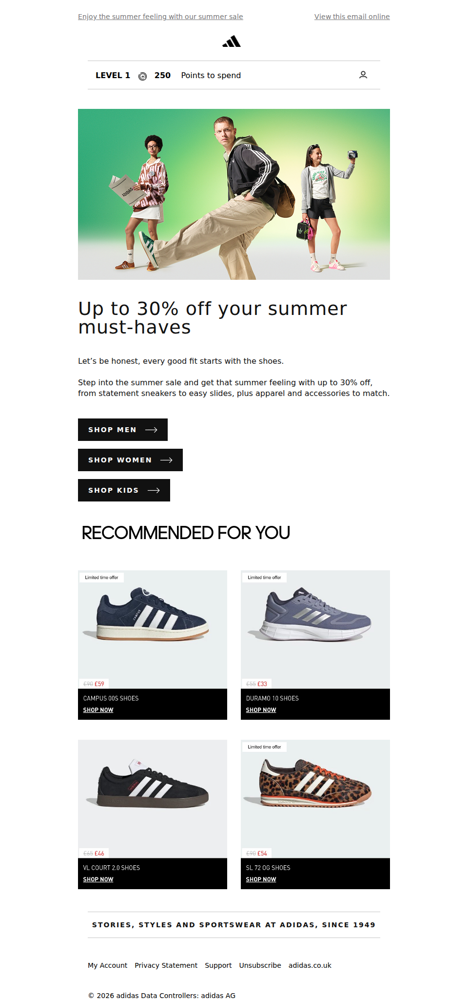Up to 30% off your summer must-haves
